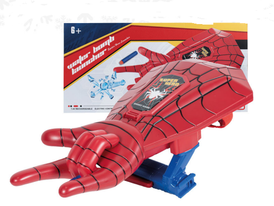 GUANTE SPIDERMAN DARDOS E HIDROGEL